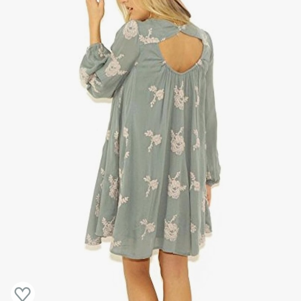 Free People Emma Embroidered Dress - Picture 3 of 10